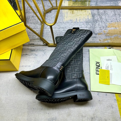 Replica Fendi Fashion Boots For Women #1258035 $122.00 USD for Wholesale