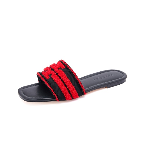 Replica Tory Burch TB Slippers For Women #1258038 $82.00 USD for Wholesale