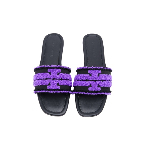 Wholesale Tory Burch TB Slippers For Women #1258039 $82.00 USD, Wholesale Quality Replica Tory Burch TB Slippers