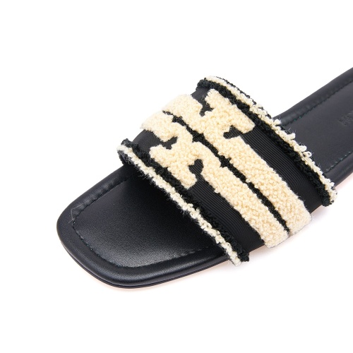 Replica Tory Burch TB Slippers For Women #1258040 $82.00 USD for Wholesale