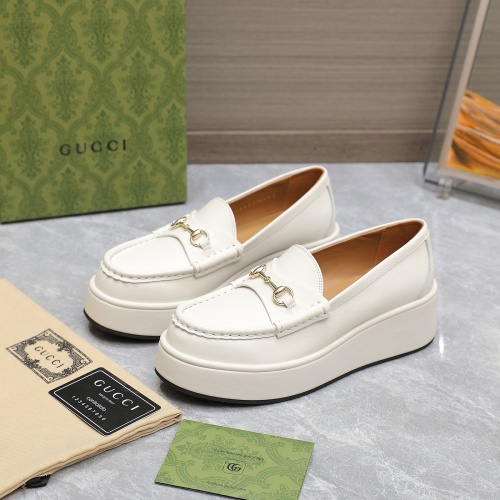 Wholesale Gucci Oxfords Shoes For Women #1258041 $108.00 USD, Wholesale Quality Replica Gucci Oxfords Shoes