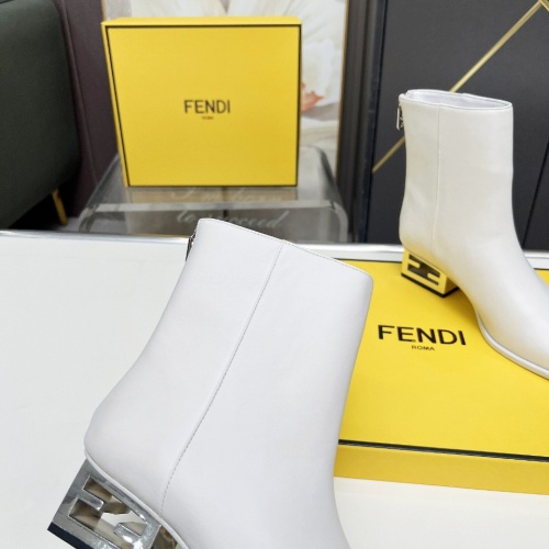 Replica Fendi Fashion Boots For Women #1258043 $122.00 USD for Wholesale