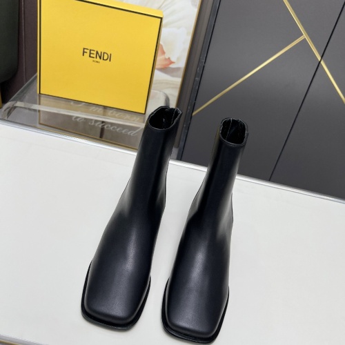 Replica Fendi Fashion Boots For Women #1258045 $122.00 USD for Wholesale