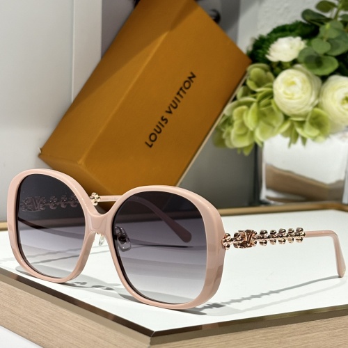 Wholesale Louis Vuitton AAA Quality Sunglasses #1258067 $64.00 USD, Wholesale Quality Replica Louis Vuitton AAA Quality Sunglasses