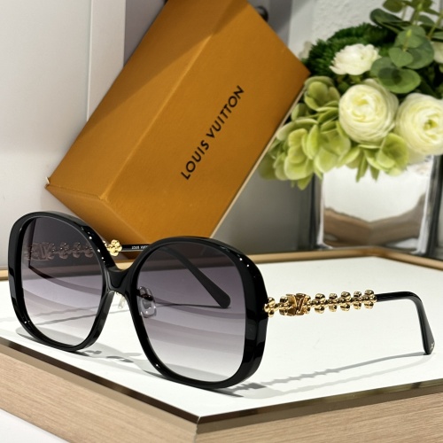 Wholesale Louis Vuitton AAA Quality Sunglasses #1258072 $64.00 USD, Wholesale Quality Replica Louis Vuitton AAA Quality Sunglasses