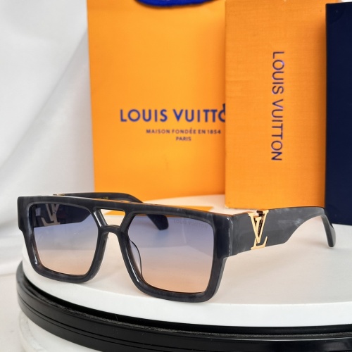 Wholesale Louis Vuitton AAA Quality Sunglasses #1258081 $60.00 USD, Wholesale Quality Replica Louis Vuitton AAA Quality Sunglasses