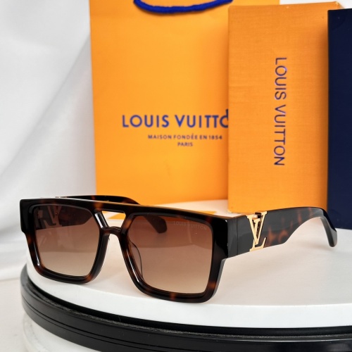 Wholesale Louis Vuitton AAA Quality Sunglasses #1258082 $60.00 USD, Wholesale Quality Replica Louis Vuitton AAA Quality Sunglasses