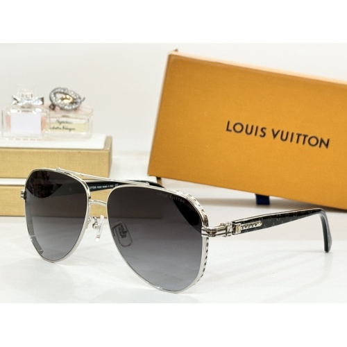 Wholesale Louis Vuitton AAA Quality Sunglasses #1258088 $60.00 USD, Wholesale Quality Replica Louis Vuitton AAA Quality Sunglasses