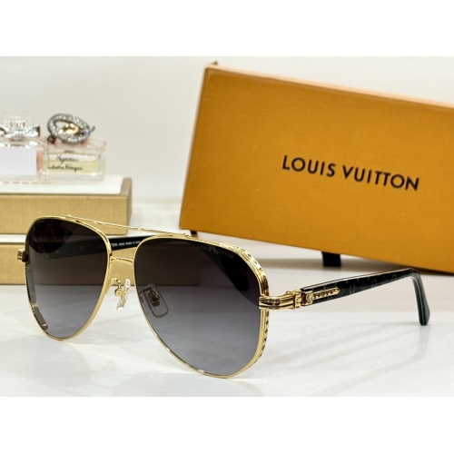 Wholesale Louis Vuitton AAA Quality Sunglasses #1258091 $60.00 USD, Wholesale Quality Replica Louis Vuitton AAA Quality Sunglasses