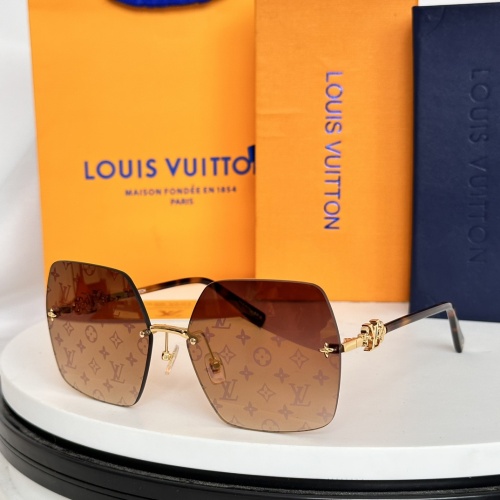 Wholesale Louis Vuitton AAA Quality Sunglasses #1258105 $52.00 USD, Wholesale Quality Replica Louis Vuitton AAA Quality Sunglasses