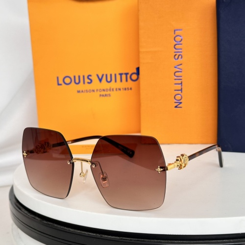 Wholesale Louis Vuitton AAA Quality Sunglasses #1258106 $52.00 USD, Wholesale Quality Replica Louis Vuitton AAA Quality Sunglasses