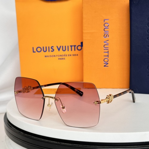 Wholesale Louis Vuitton AAA Quality Sunglasses #1258107 $52.00 USD, Wholesale Quality Replica Louis Vuitton AAA Quality Sunglasses