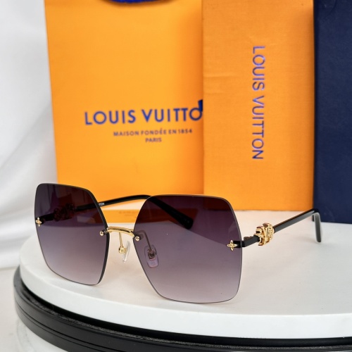 Wholesale Louis Vuitton AAA Quality Sunglasses #1258110 $52.00 USD, Wholesale Quality Replica Louis Vuitton AAA Quality Sunglasses