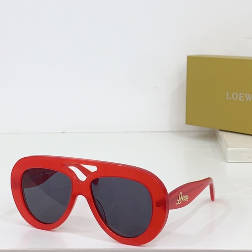 Wholesale LOEWE AAA Quality Sunglasses #1258113 $52.00 USD, Wholesale Quality Replica LOEWE AAA Quality Sunglasses