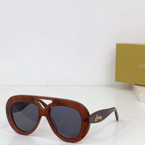 Wholesale LOEWE AAA Quality Sunglasses #1258118 $52.00 USD, Wholesale Quality Replica LOEWE AAA Quality Sunglasses