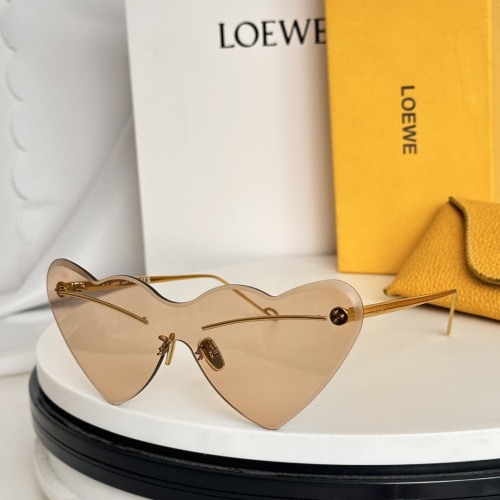 Wholesale LOEWE AAA Quality Sunglasses #1258121 $56.00 USD, Wholesale Quality Replica LOEWE AAA Quality Sunglasses