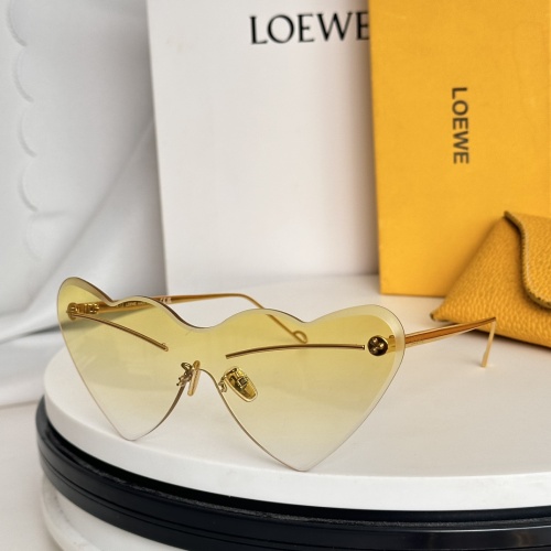 Wholesale LOEWE AAA Quality Sunglasses #1258122 $56.00 USD, Wholesale Quality Replica LOEWE AAA Quality Sunglasses