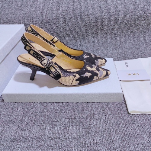 Replica Christian Dior Sandal For Women #1258127 $100.00 USD for Wholesale