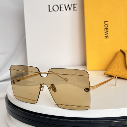 Wholesale LOEWE AAA Quality Sunglasses #1258128 $56.00 USD, Wholesale Quality Replica LOEWE AAA Quality Sunglasses