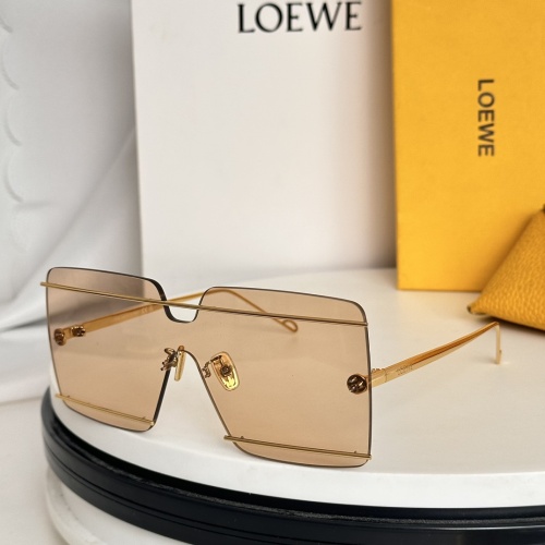 Wholesale LOEWE AAA Quality Sunglasses #1258129 $56.00 USD, Wholesale Quality Replica LOEWE AAA Quality Sunglasses