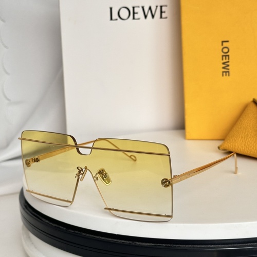 Wholesale LOEWE AAA Quality Sunglasses #1258130 $56.00 USD, Wholesale Quality Replica LOEWE AAA Quality Sunglasses