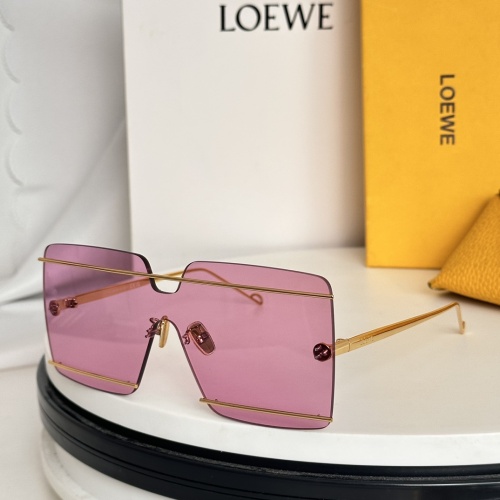 Wholesale LOEWE AAA Quality Sunglasses #1258132 $56.00 USD, Wholesale Quality Replica LOEWE AAA Quality Sunglasses