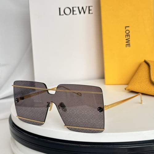 Wholesale LOEWE AAA Quality Sunglasses #1258133 $56.00 USD, Wholesale Quality Replica LOEWE AAA Quality Sunglasses