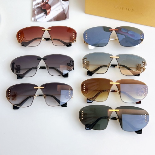 Replica LOEWE AAA Quality Sunglasses #1258135 $64.00 USD for Wholesale