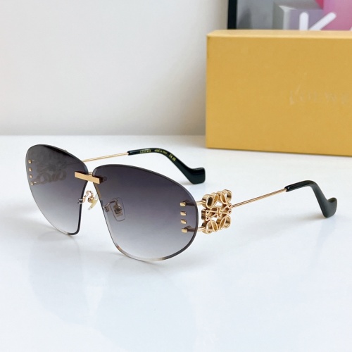 Wholesale LOEWE AAA Quality Sunglasses #1258140 $64.00 USD, Wholesale Quality Replica LOEWE AAA Quality Sunglasses