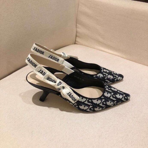 Replica Christian Dior Sandal For Women #1258141 $88.00 USD for Wholesale