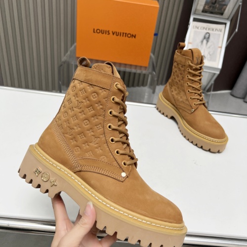 Replica Louis Vuitton Boots For Women #1258152 $115.00 USD for Wholesale