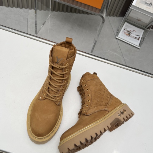 Replica Louis Vuitton Boots For Women #1258152 $115.00 USD for Wholesale