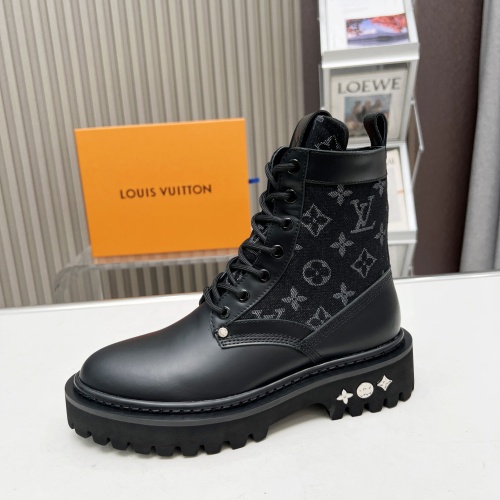 Replica Louis Vuitton Boots For Women #1258154 $115.00 USD for Wholesale