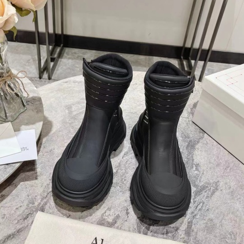 Replica Alexander McQueen Boots For Women #1258161 $130.00 USD for Wholesale