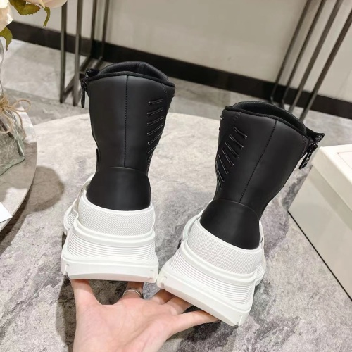 Replica Alexander McQueen Boots For Men #1258164 $130.00 USD for Wholesale