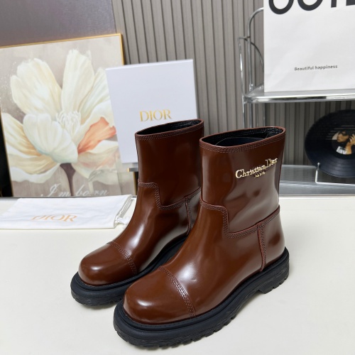 Wholesale Christian Dior Boots For Women #1258174 $112.00 USD, Wholesale Quality Replica Christian Dior Boots