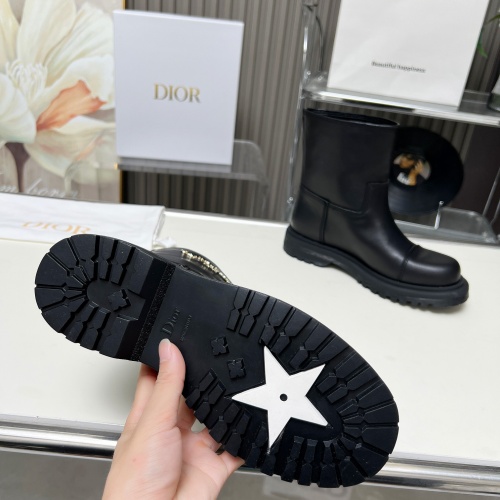 Replica Christian Dior Boots For Women #1258176 $112.00 USD for Wholesale