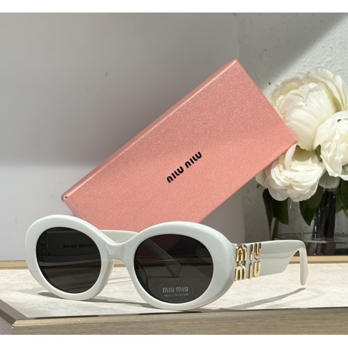 Wholesale MIU MIU AAA Quality Sunglasses #1258179 $60.00 USD, Wholesale Quality Replica MIU MIU AAA Sunglasses