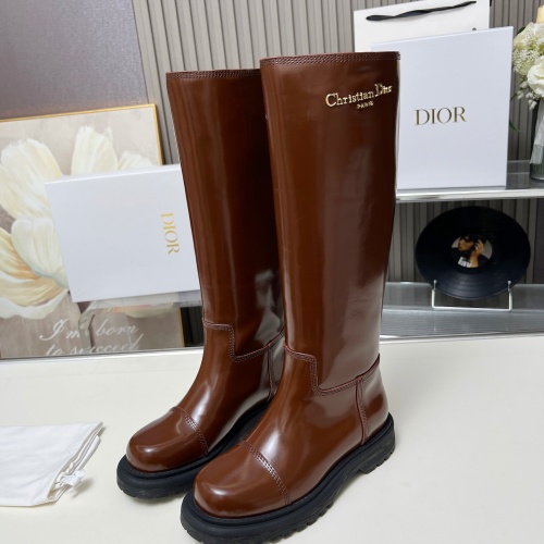 Wholesale Christian Dior Boots For Women #1258184 $150.00 USD, Wholesale Quality Replica Christian Dior Boots