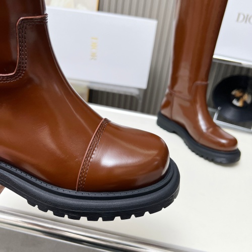 Replica Christian Dior Boots For Women #1258184 $150.00 USD for Wholesale