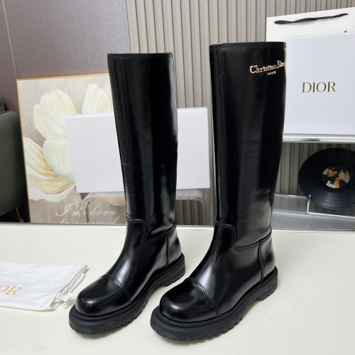 Wholesale Christian Dior Boots For Women #1258185 $150.00 USD, Wholesale Quality Replica Christian Dior Boots