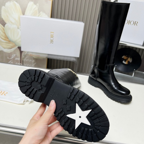 Replica Christian Dior Boots For Women #1258185 $150.00 USD for Wholesale