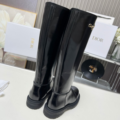 Replica Christian Dior Boots For Women #1258185 $150.00 USD for Wholesale