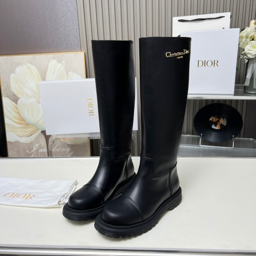 Wholesale Christian Dior Boots For Women #1258186 $150.00 USD, Wholesale Quality Replica Christian Dior Boots