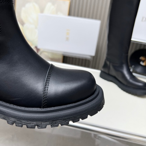 Replica Christian Dior Boots For Women #1258186 $150.00 USD for Wholesale