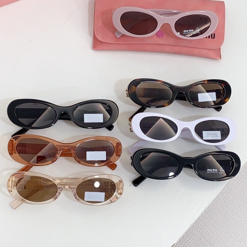 Replica MIU MIU AAA Quality Sunglasses #1258190 $64.00 USD for Wholesale