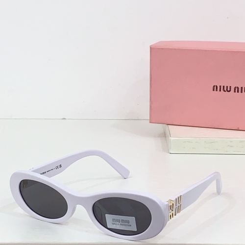 Wholesale MIU MIU AAA Quality Sunglasses #1258193 $64.00 USD, Wholesale Quality Replica MIU MIU AAA Sunglasses