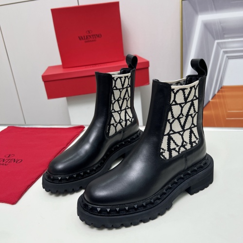 Wholesale Valentino Boots For Women #1258195 $105.00 USD, Wholesale Quality Replica Valentino Boots