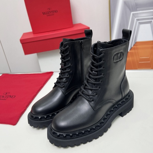 Wholesale Valentino Boots For Women #1258201 $112.00 USD, Wholesale Quality Replica Valentino Boots