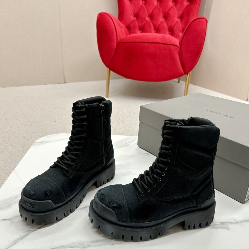 Replica Balenciaga Boots For Women #1258212 $118.00 USD for Wholesale